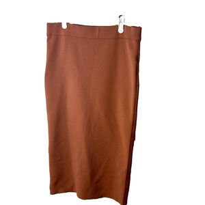 L Babaton Aritzia pink professional career and work wear knit pencil skirt